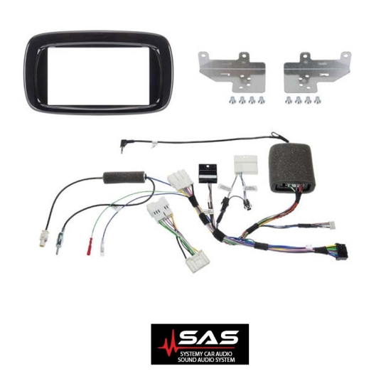 ALPINE KIT-W997SMTB     7-calowy zestaw instalacyjny dla Smart Fortwo